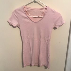 Blush Pink Basic T-Shirt Size S